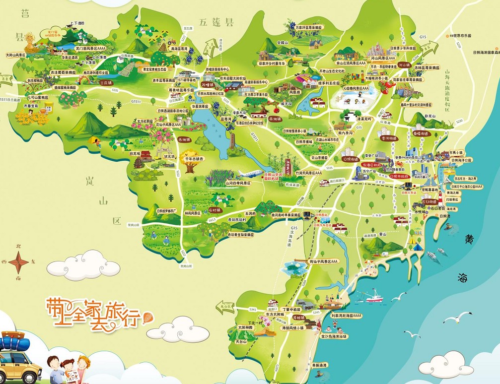 黄浦景区使用手绘地图给景区能带来什么好处？